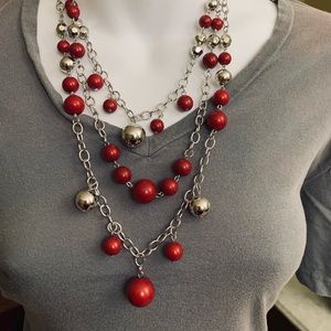 Necklace and earrings set